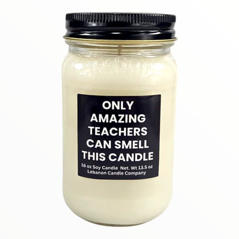 Funny Amazing Teacher Candle
