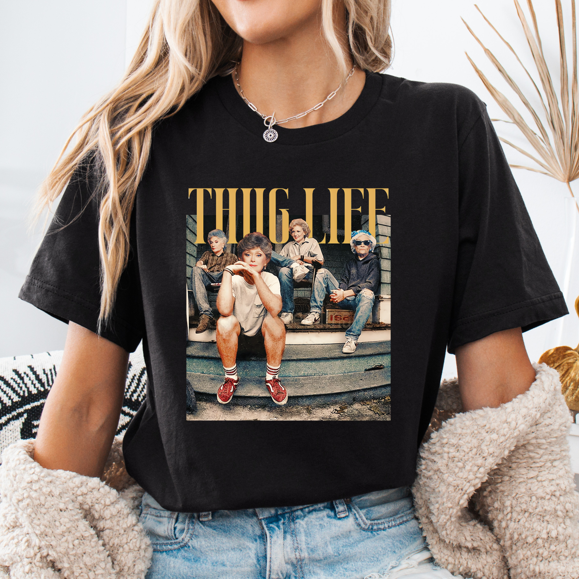 Golden Girls Thug Life Graphic Tee