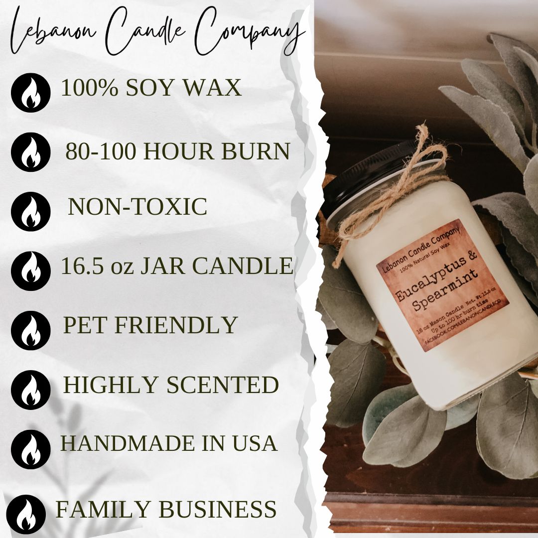 {{product_title}} - 100% Natural Soy Wax Candle | Lebanon Candle Co