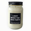 Funny Light When The Dog Farts Candle