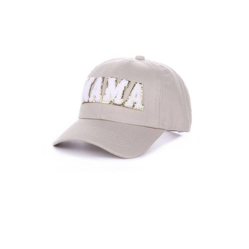 Mama Chenille Patch Cotton Baseball Cap