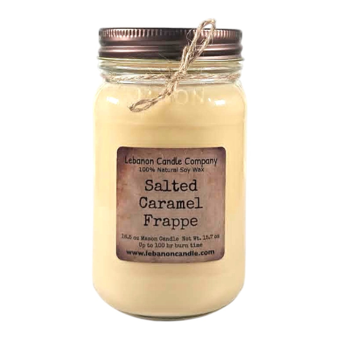 Salted Caramel Frappe Candle