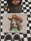 Hound Dog Western Graphic Tee