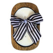 Handcrafted Wooden Dough Bowl Candle
