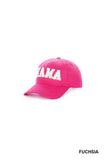Mama Chenille Patch Cotton Baseball Cap