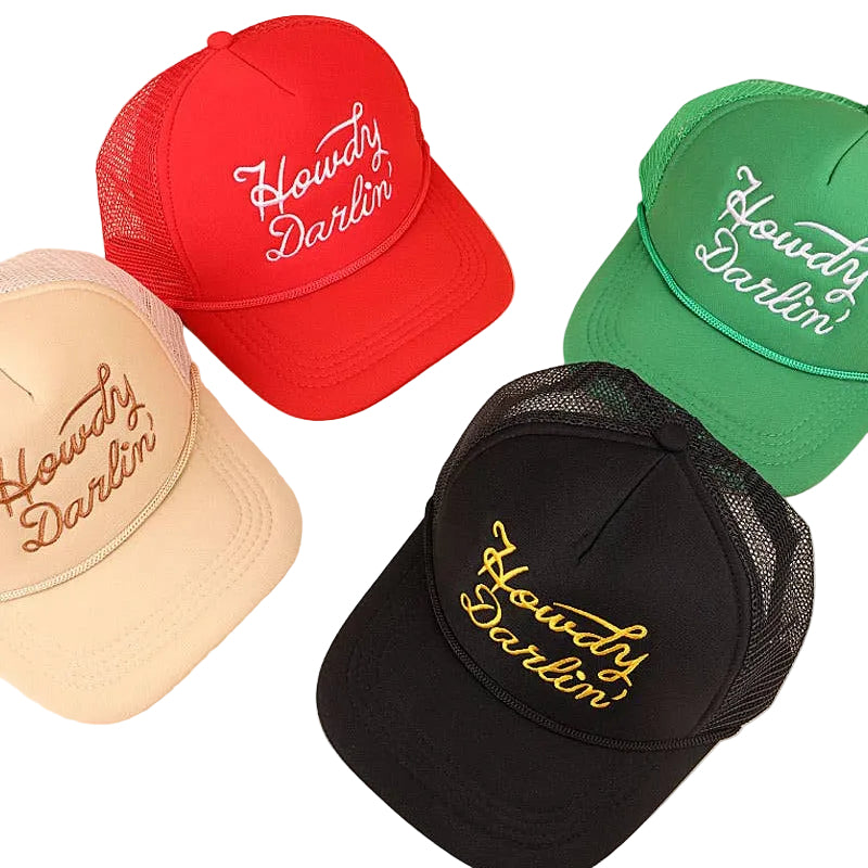 Howdy Darlin Mesh Trucker Cap