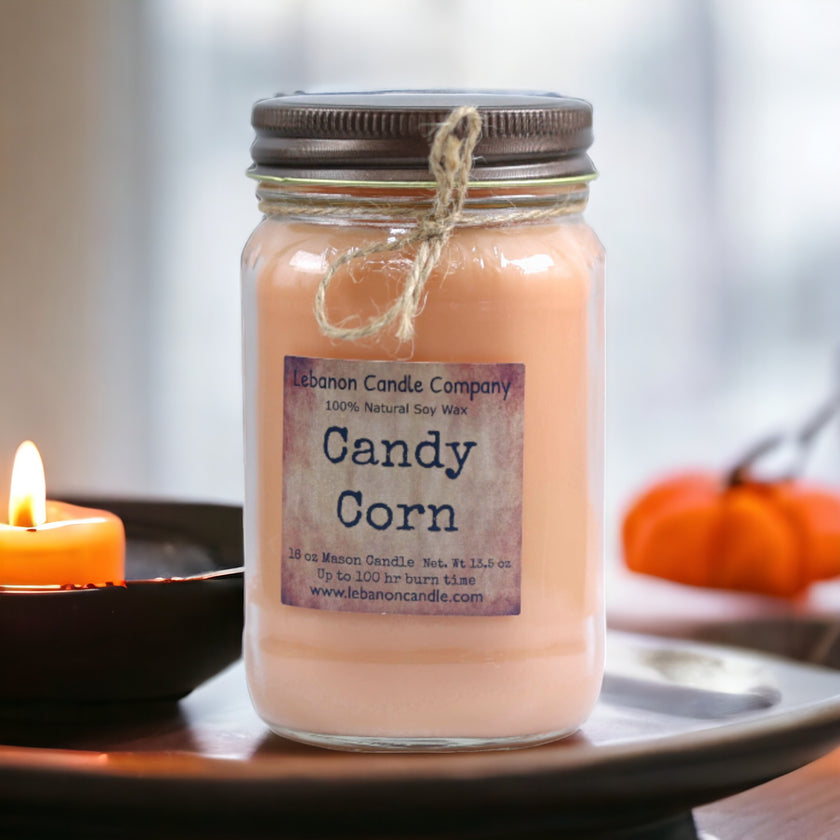 Candy Corn Candle