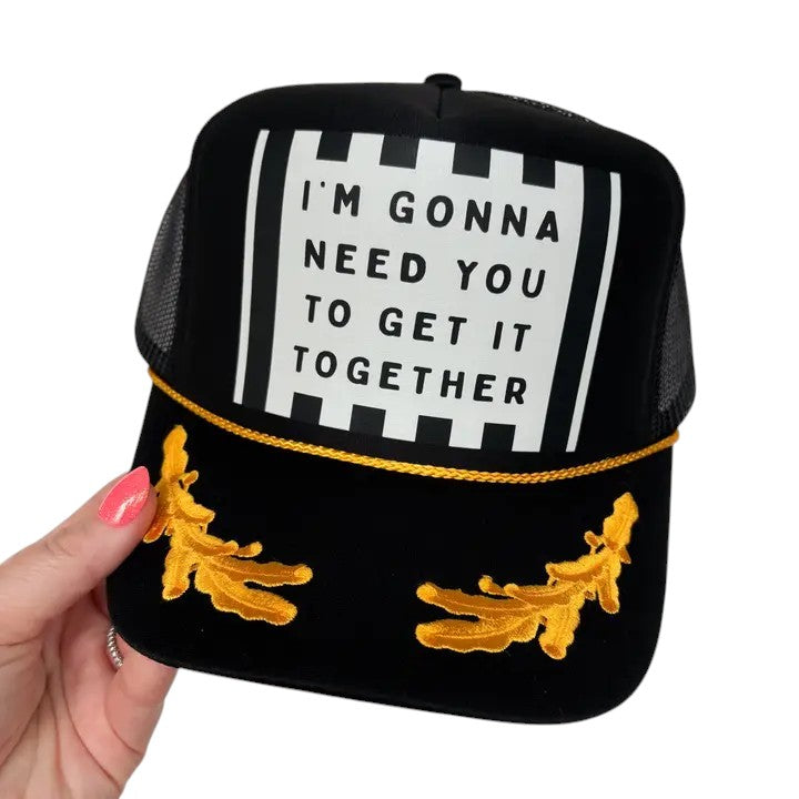 Get It Together Gold Leaf Trucker Hat