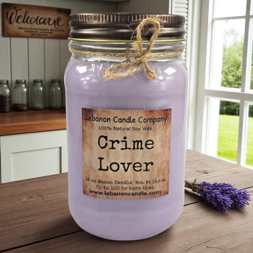 Crime Lover Candle