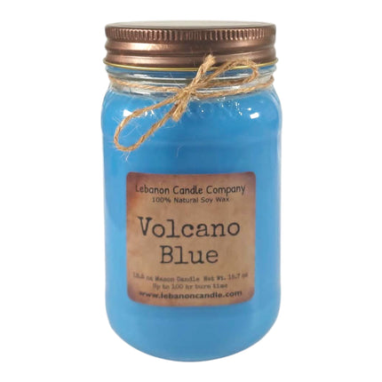 Volcano Blue Candle