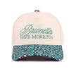 Brunettes Have More Fun Two-Tone Canvas Cotton Cap