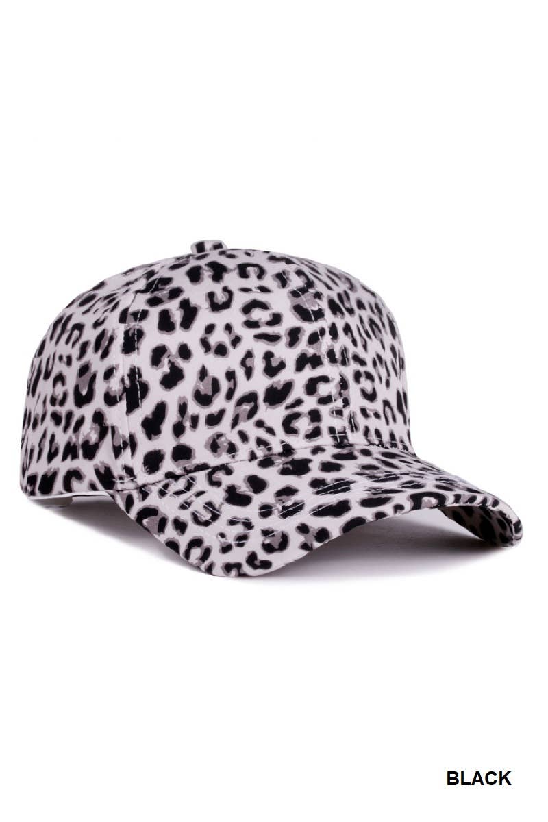 Leopard Pattern Baseball Cap