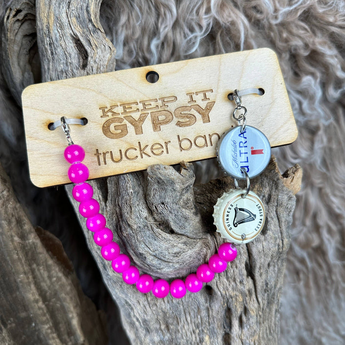Cheers & Charms Beaded Hat Band