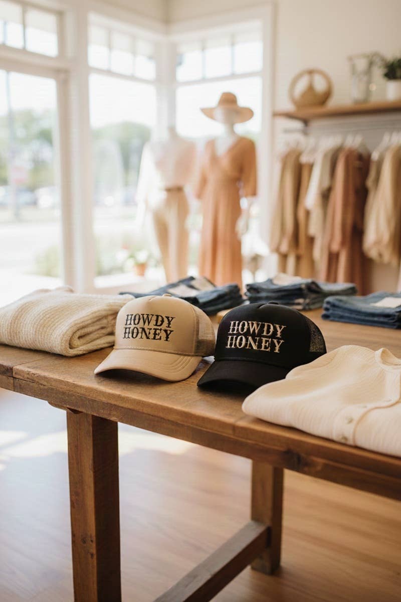 Howdy Honey Mesh Trucker Cap