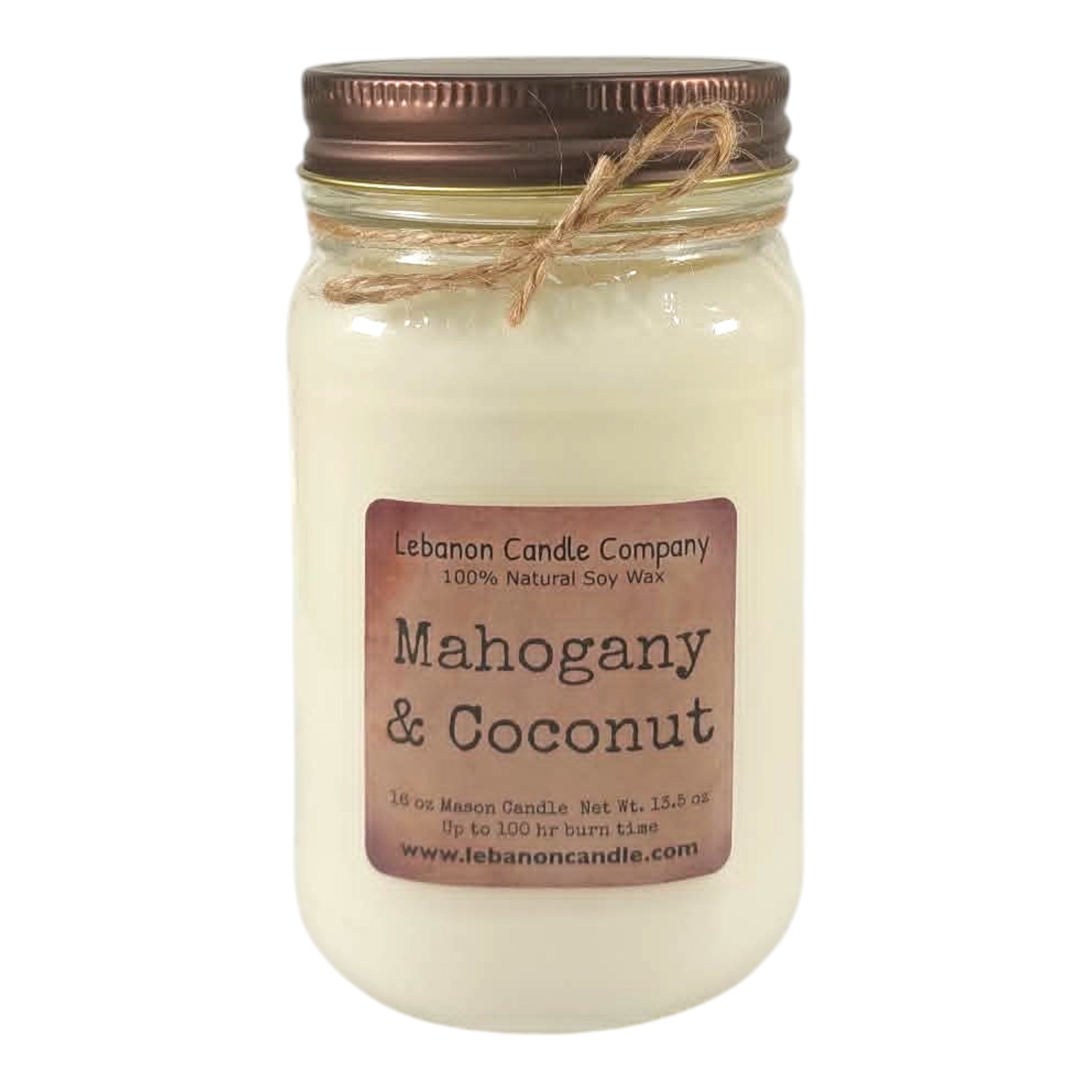Mahogany & Coconut Candle