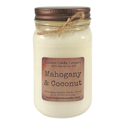 Mahogany & Coconut Candle