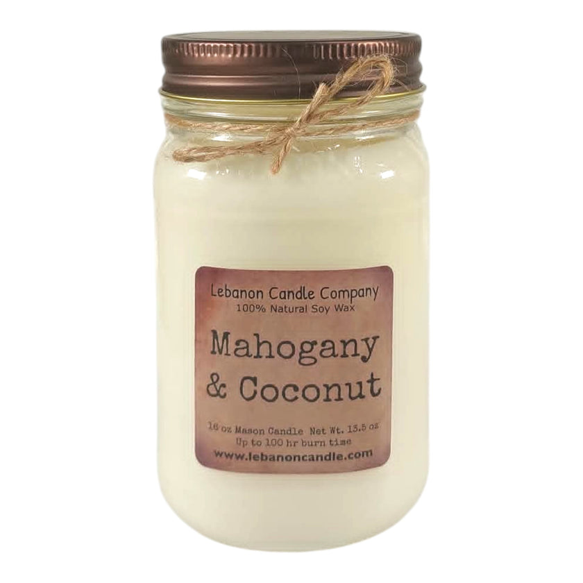 Mahogany & Coconut Candle