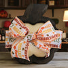 Pumpkin Wooden Dough Bowl Candle