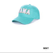Mama Chenille Patch Cotton Baseball Cap