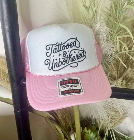 Tattooed & Unbothered Trucker Hat