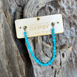Turquoise Beaded Hat Band