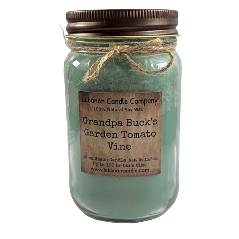 Grandpa Buck's Garden Tomato Vine Candle