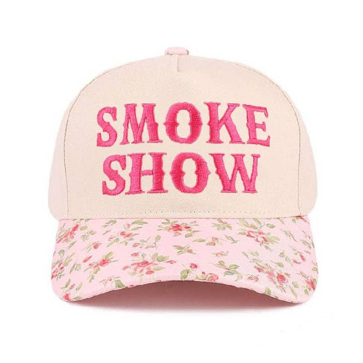Smoke Show Two-Tone Canvas Cotton Cap