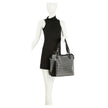 Sparkling Purple Rhinestone Tassle Handbag