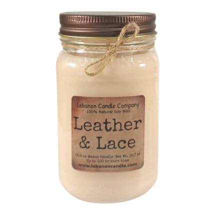 Leather & Lace Candle
