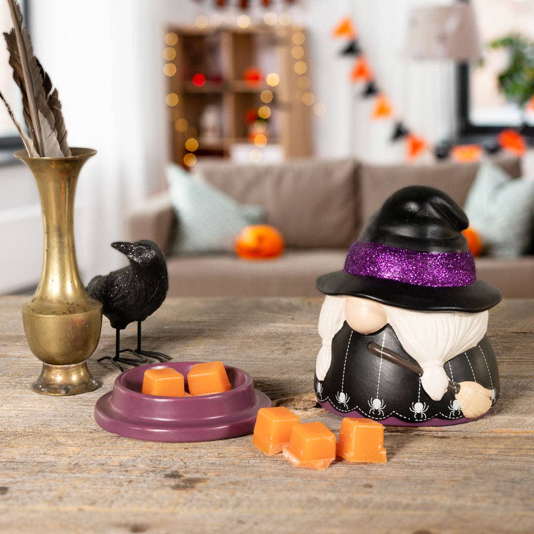 Glitter Witch Gnome Fragrance & Wax Electric Warmer
