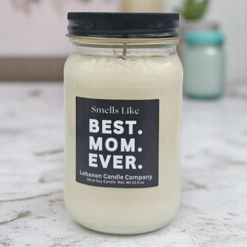Funny Best Mom Ever Candle