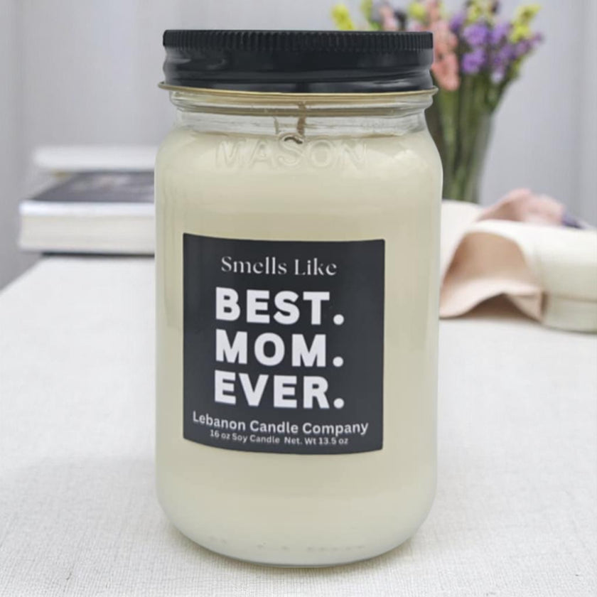 Funny Best Mom Ever Candle