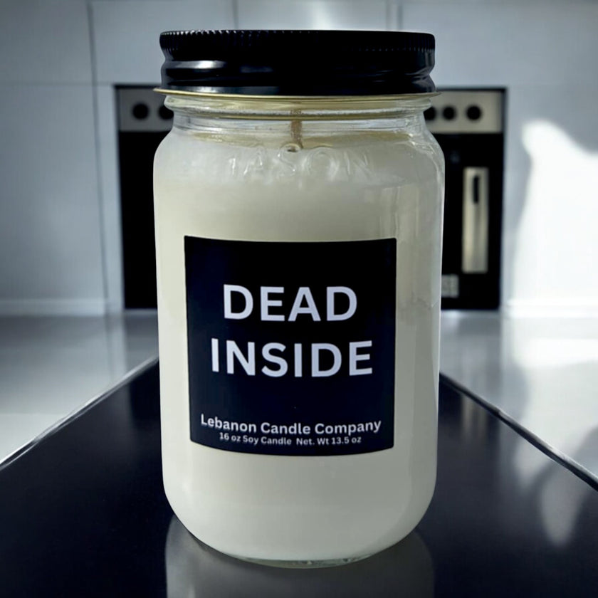 Funny Dead Inside Candle