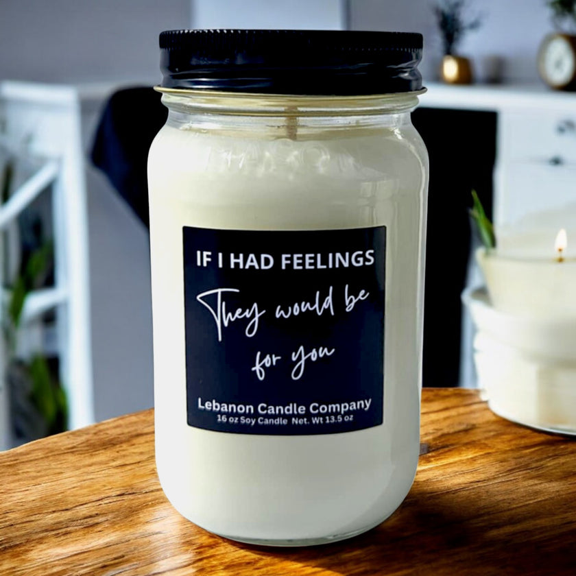 Funny Feelings For You Candle