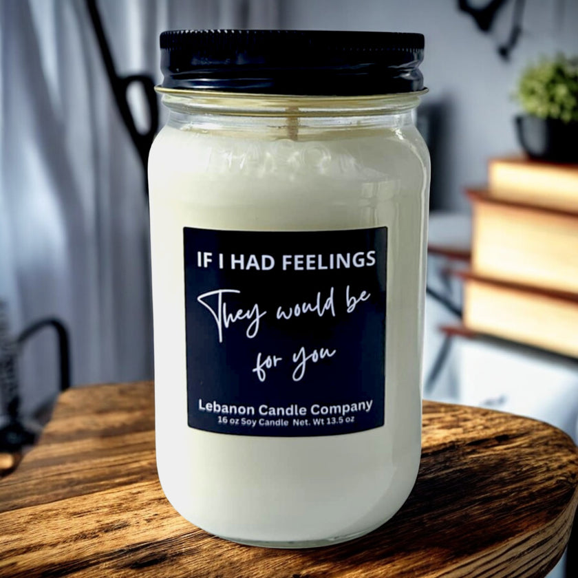 Funny Feelings For You Candle