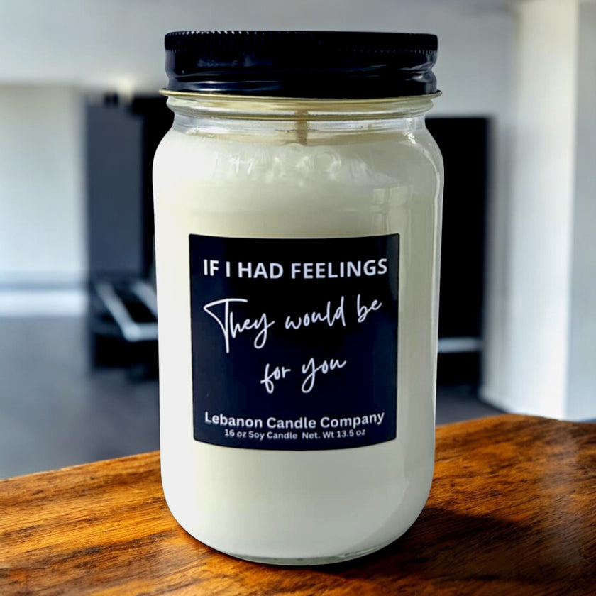 Funny Feelings For You Candle