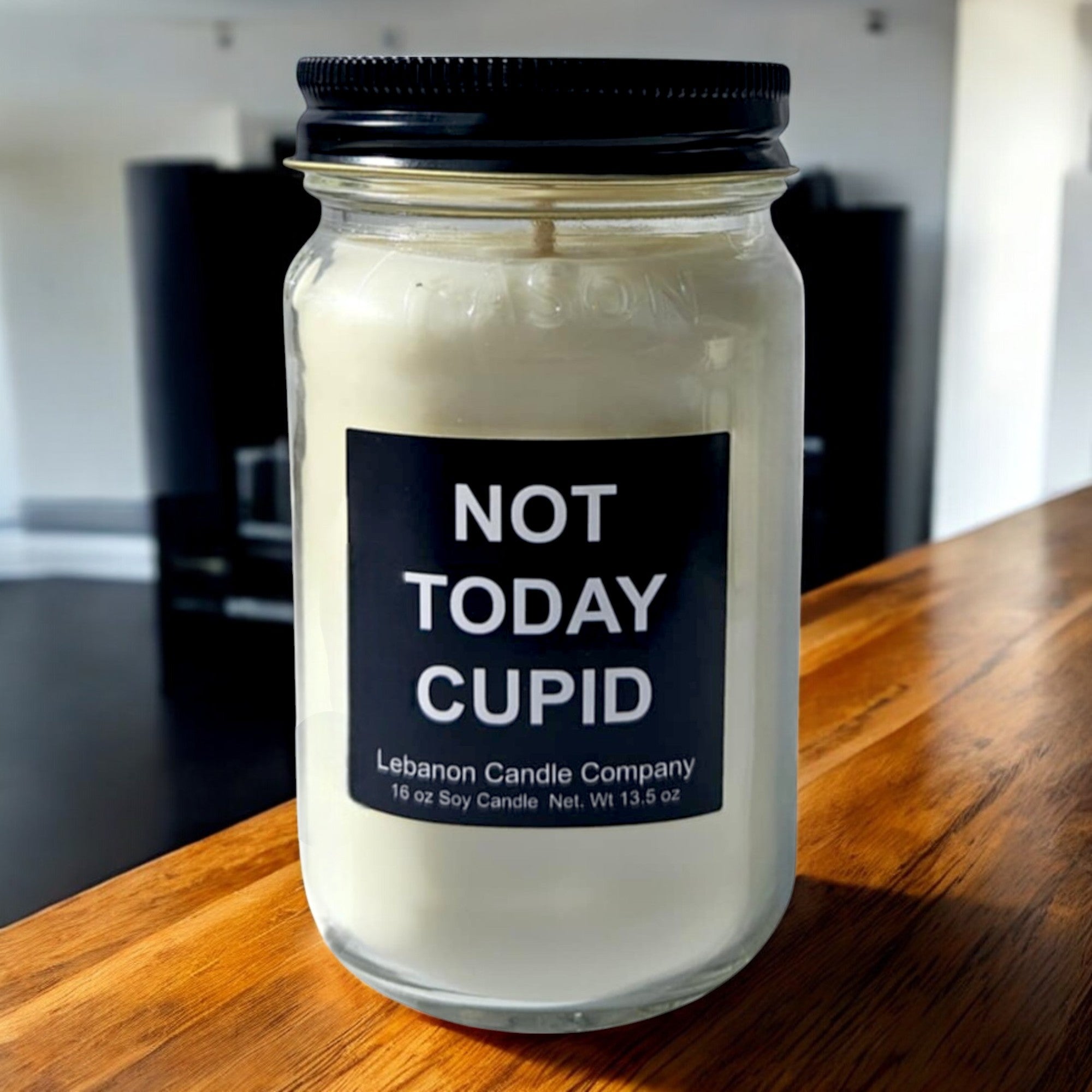 Funny Not Today Cupid Candle