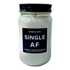Funny Single AF Candle