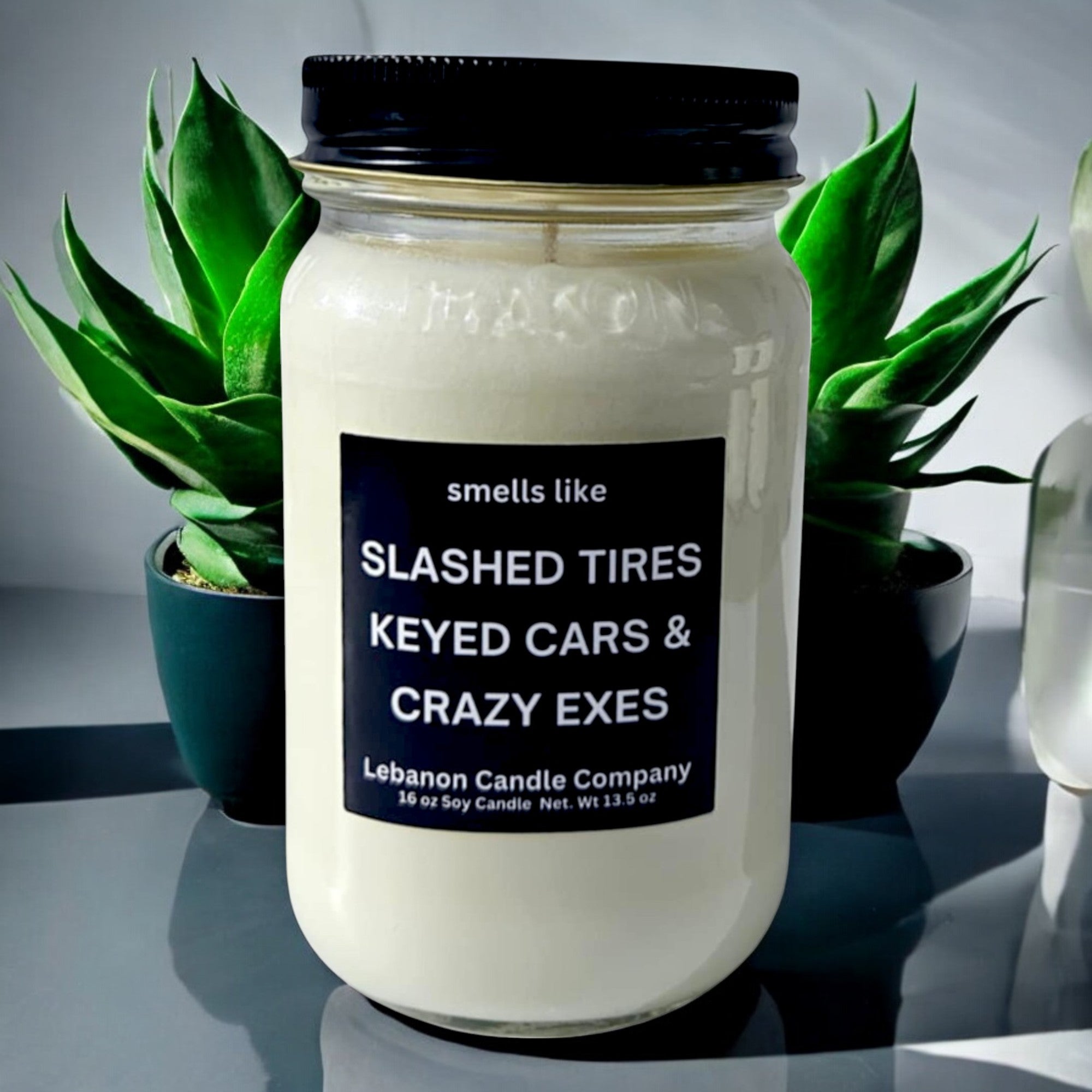 Funny Crazy Exes Candle