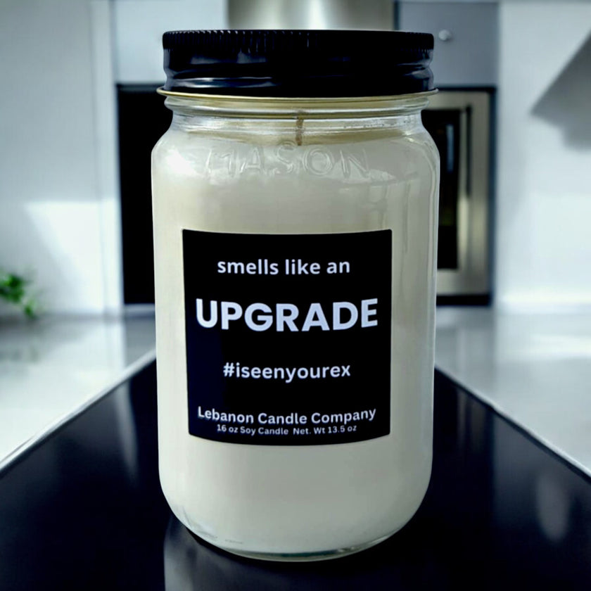 Funny Smells Like An Upgrade Candle