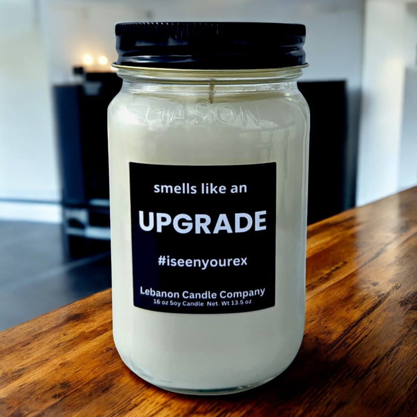 Funny Smells Like An Upgrade Candle