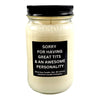 Funny Sorry For Having Great Tits Candle