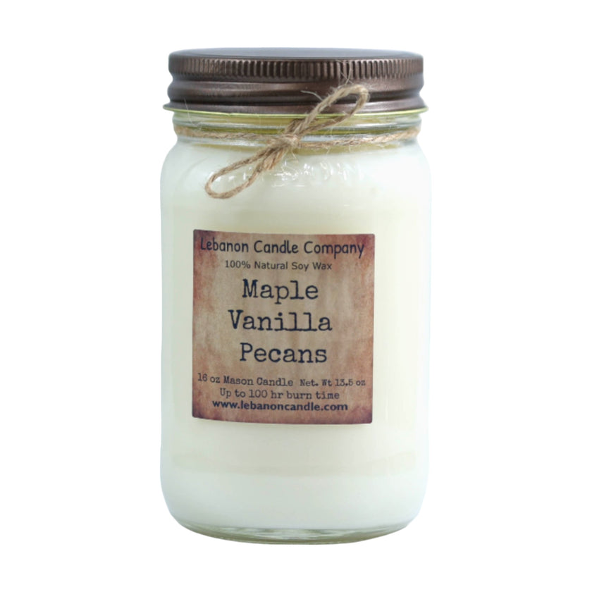 Maple Vanilla Pecans Candle