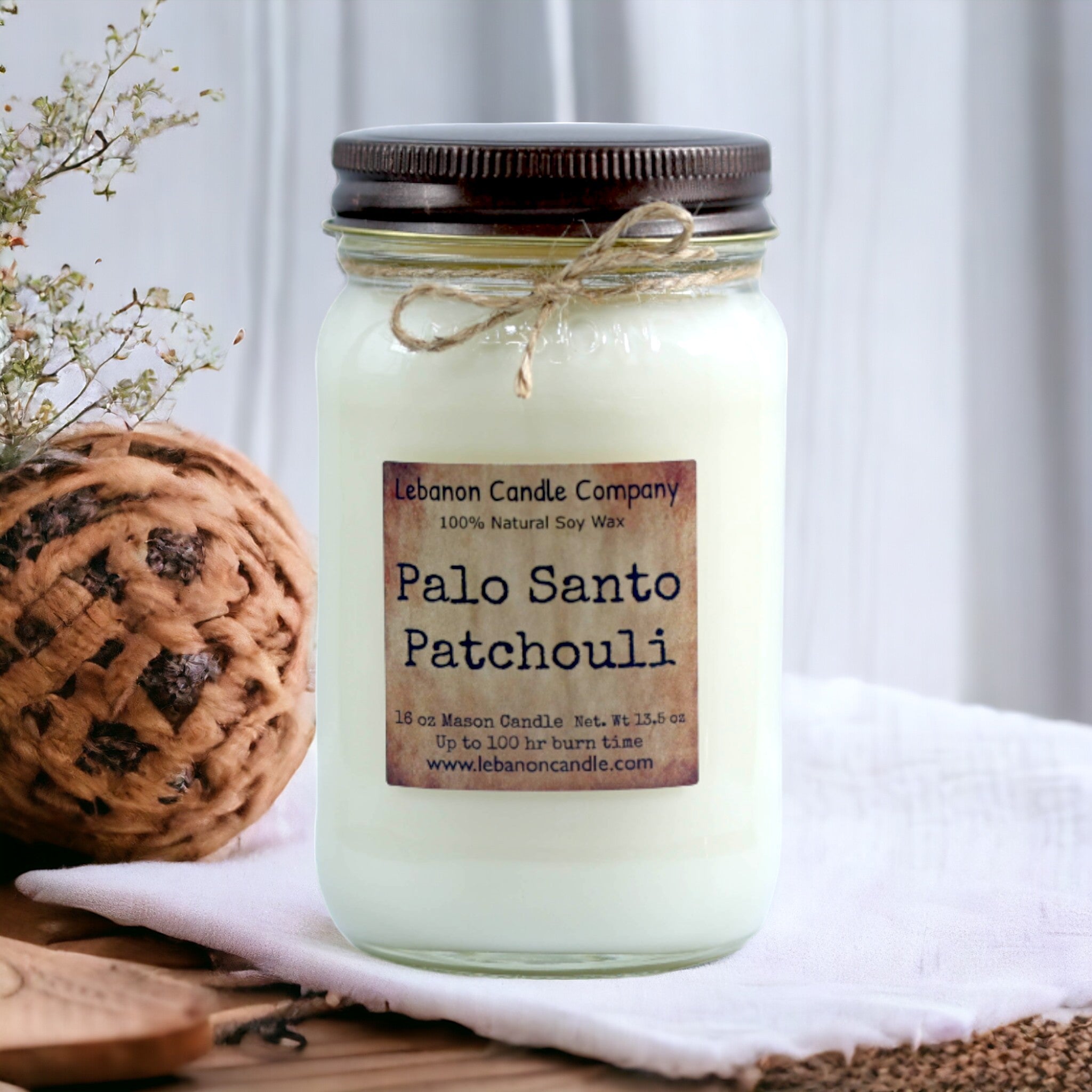 Palo Santo Patchouli Candle