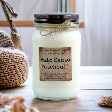 Palo Santo Patchouli Candle