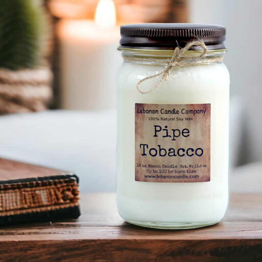 Pipe Tobacco Candle