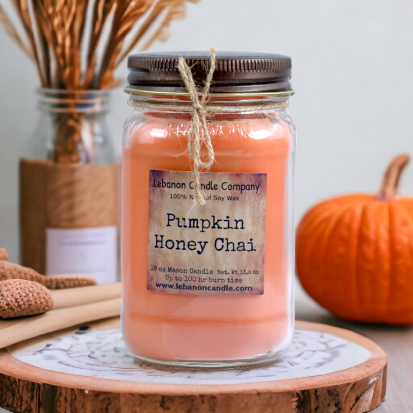 Pumpkin Honey Chai Candle