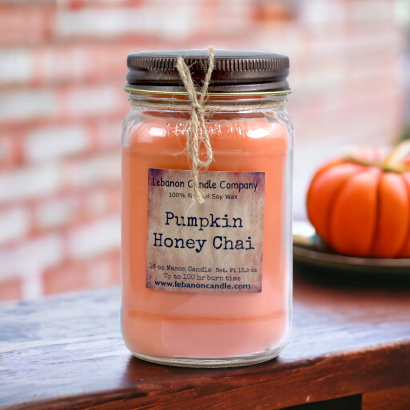 Pumpkin Honey Chai Candle