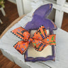 Halloween Witch Wooden Dough Bowl Candle