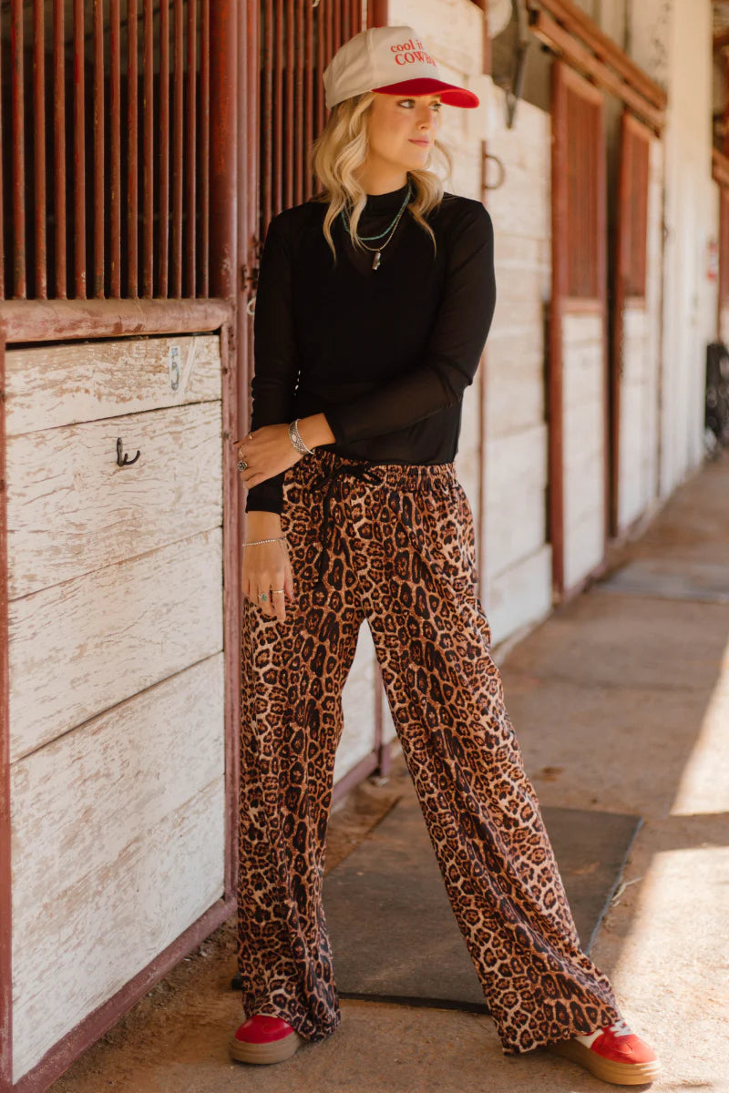 Range & Roar Leopard Pants